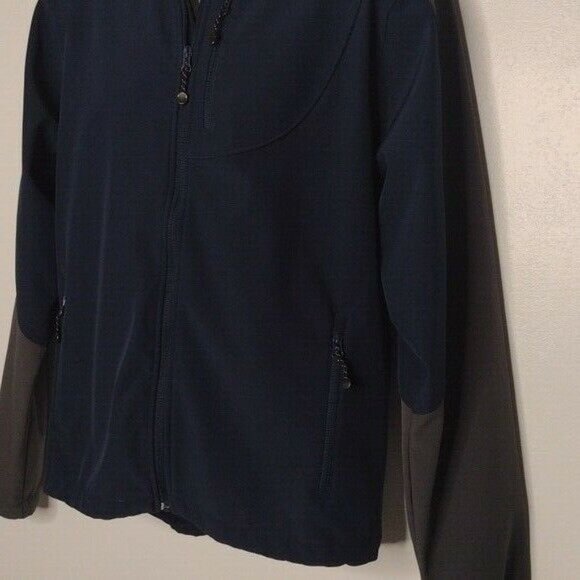 Black Diamond Grey Blue Soft Shell Midweight Winter Jacket Men Medium - Picture 4 of 12